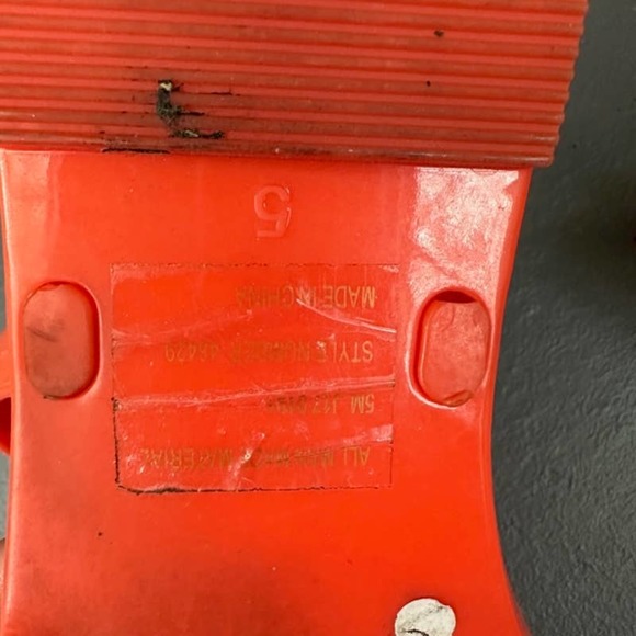 Tory Burch Red Sandals - Picture 3 of 3